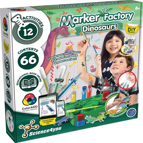 Science4you Marker Factory Dinosaurs