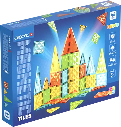 Geomag magnetische tegels – 44-delige set