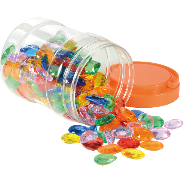 Magische glinsterende acryl sieraden - diamanten