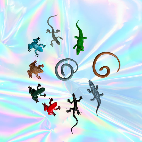 Magische reptielen – Fantasierijk speelsetje met kleurrijke dieren