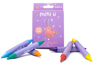 Mini Ü: BADKRIJTJES (6 kleuren)