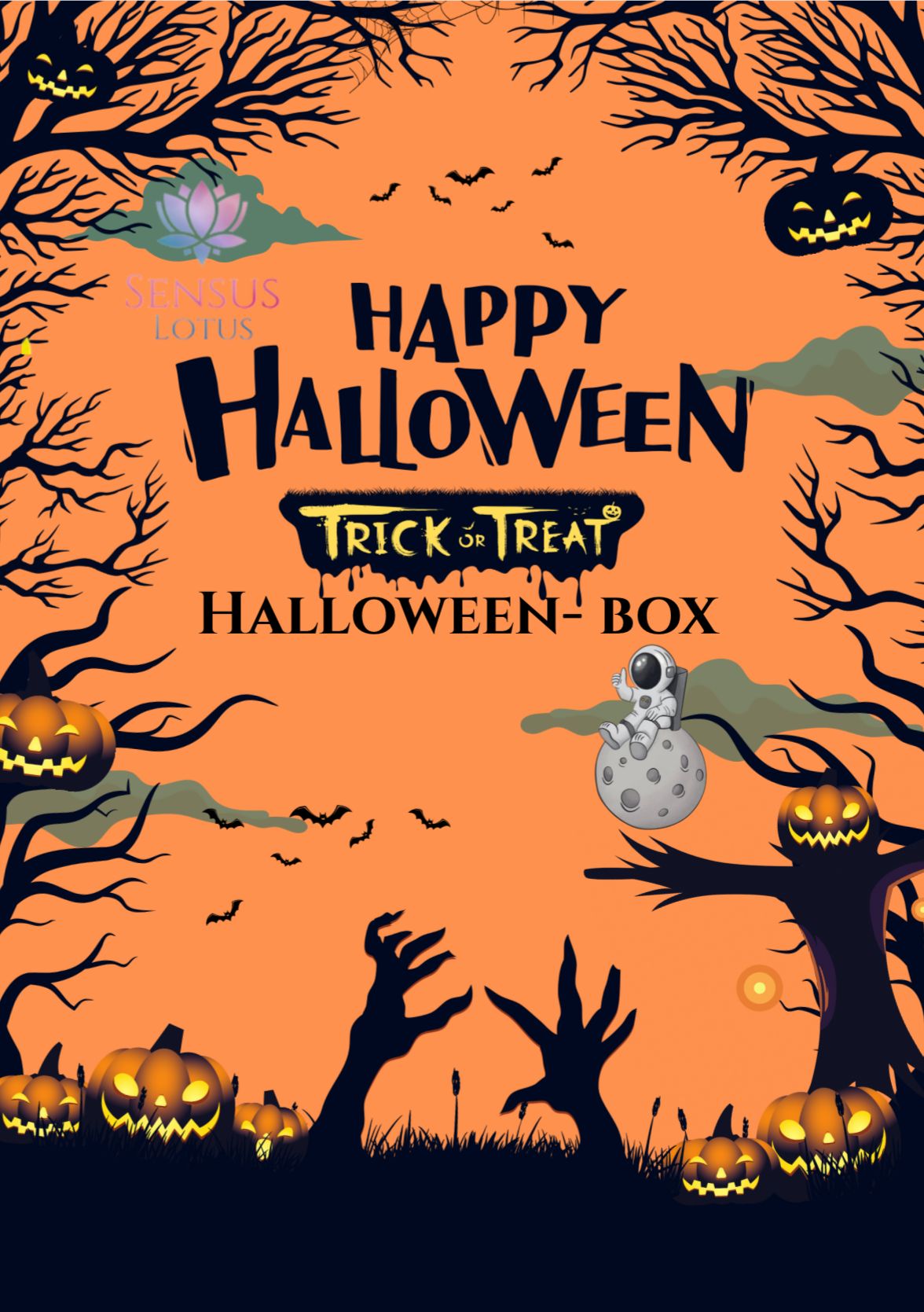 HALLOWEEN HEKSENKETEL - Ready to play sensorybox / Kant-en-klaar Griezelplezier