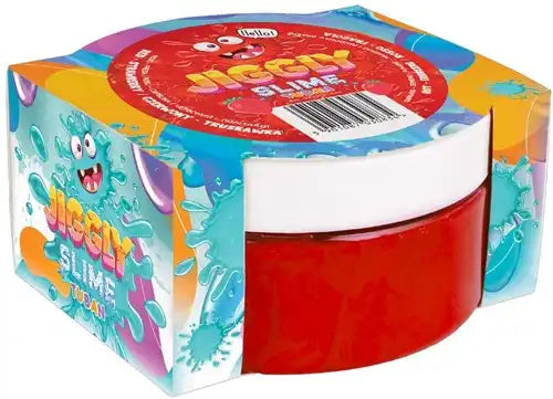 Jiggly Slime – Strawberry 200g / aardbei rood