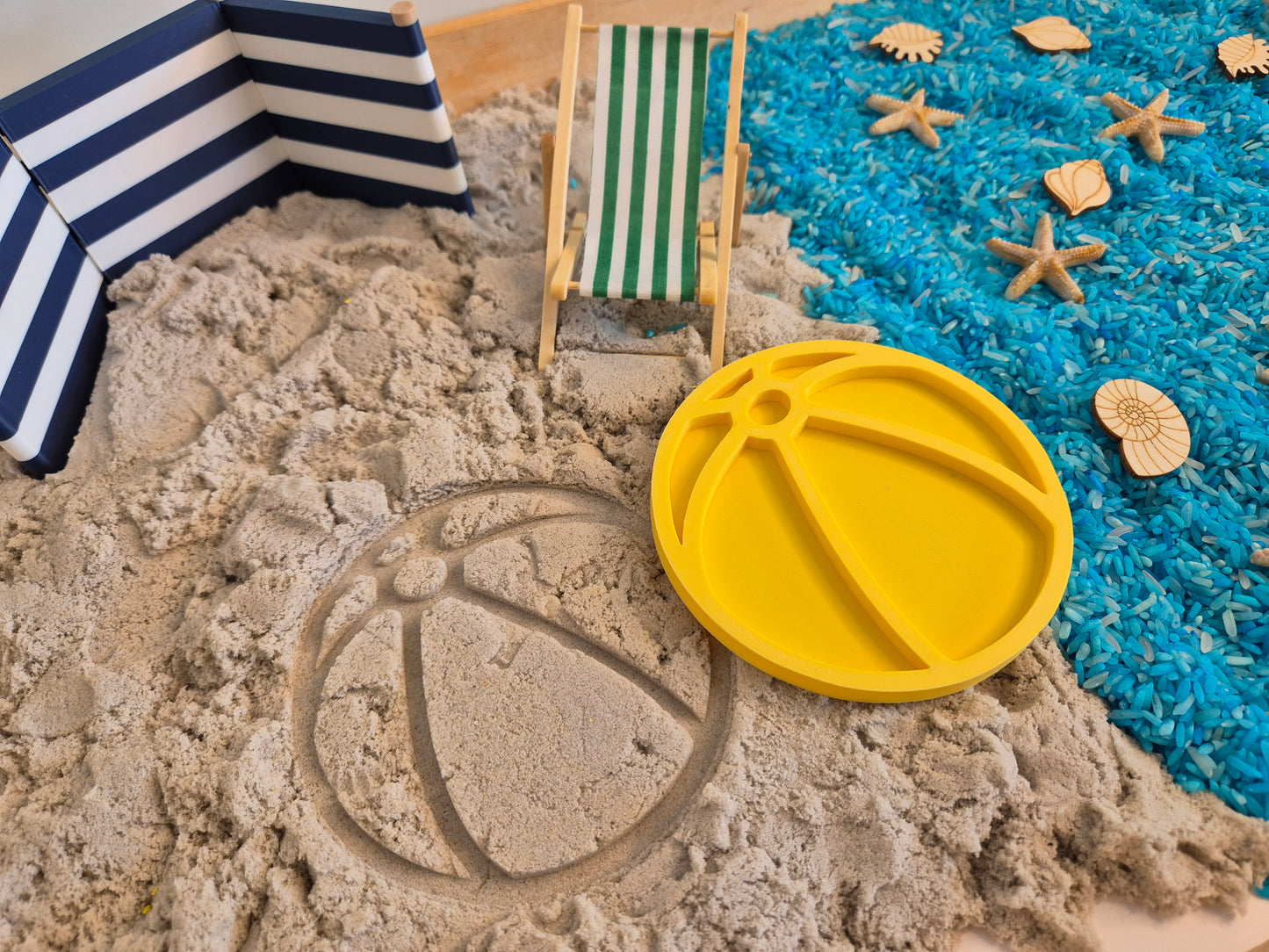 Zon zee strand STRANDBAL - Ready to play sensorybox