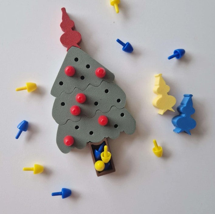 Motorische Kerstbox – Compleet sensorisch spelpakket