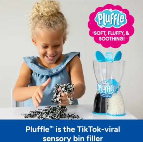 Playfoam Pluffle: Twist Black & White