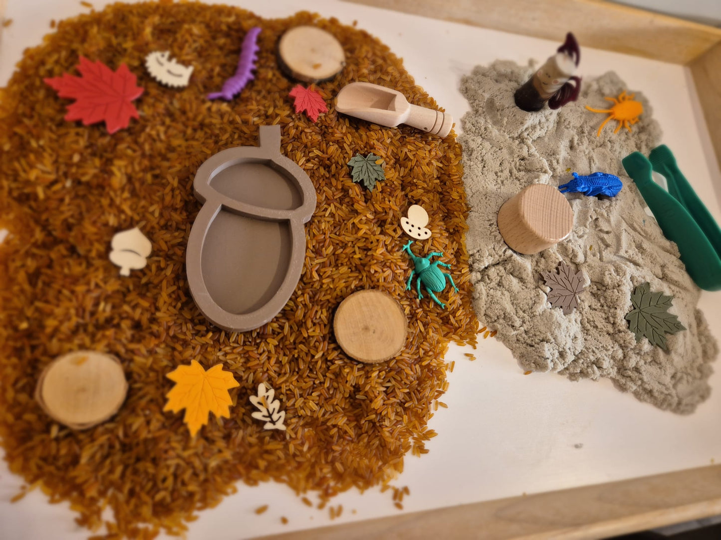 HERFST met vulvorm - Ready to play sensorybox