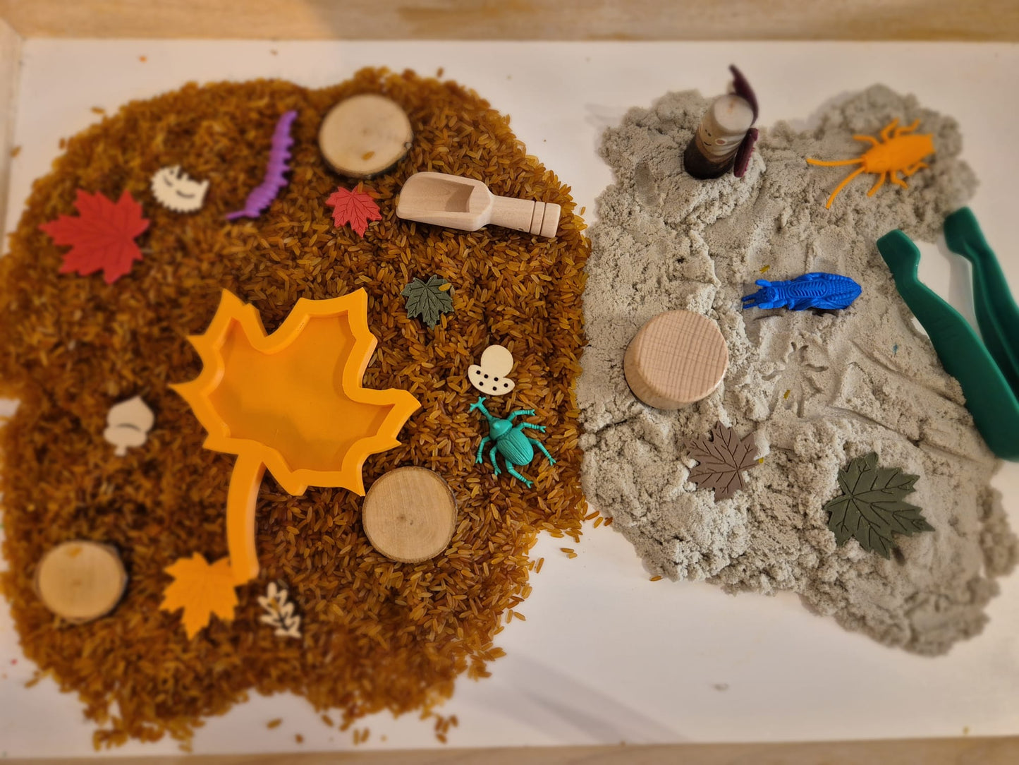 HERFST met vulvorm - Ready to play sensorybox