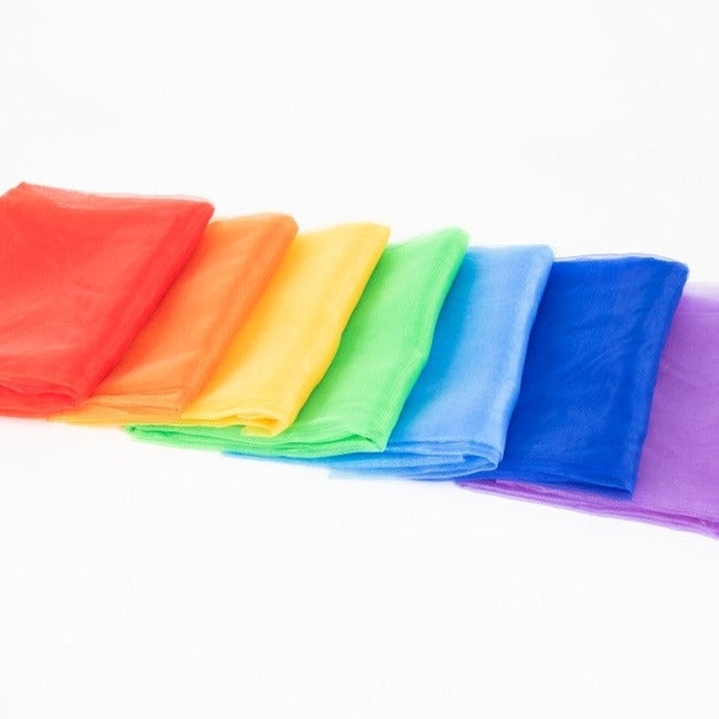 Regenboog doeken - Organza stof