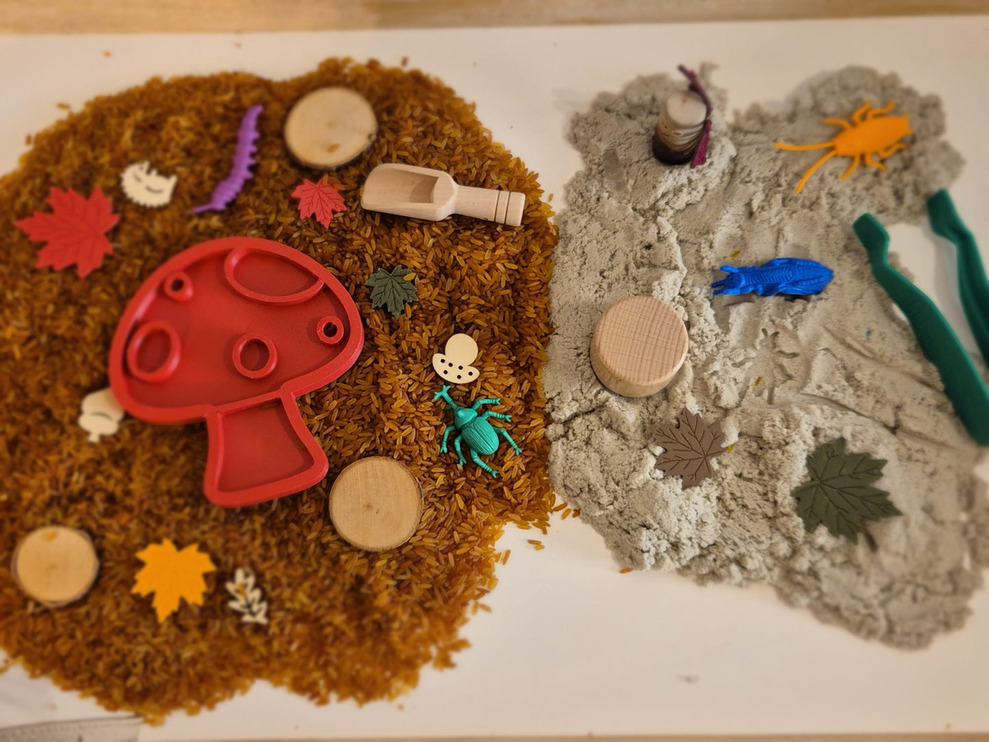 HERFST met vulvorm - Ready to play sensorybox