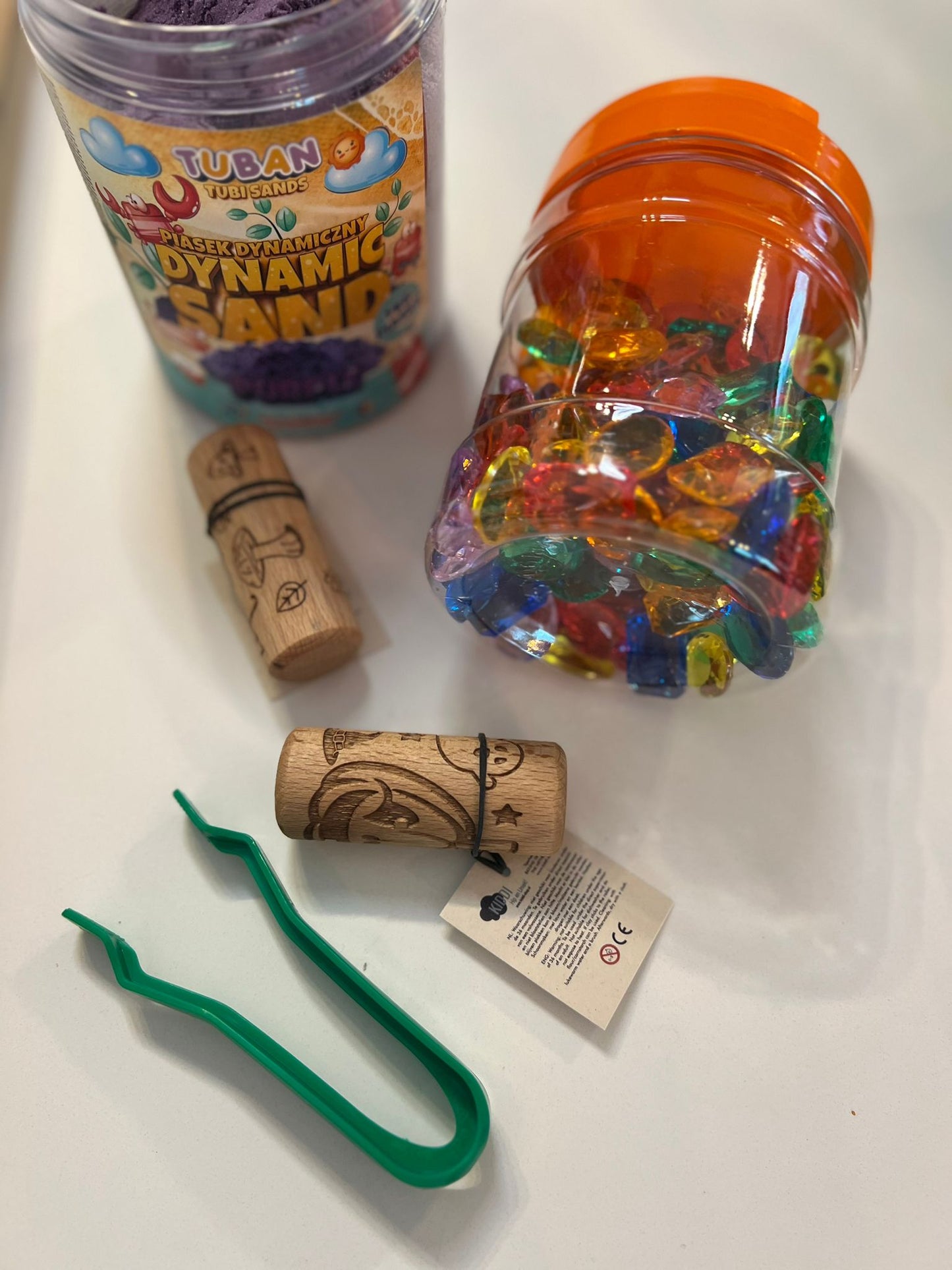 HALLOWEEN ZANDHEKS - Ready to play sensorybox / Kant-en-klaar Griezelplezier