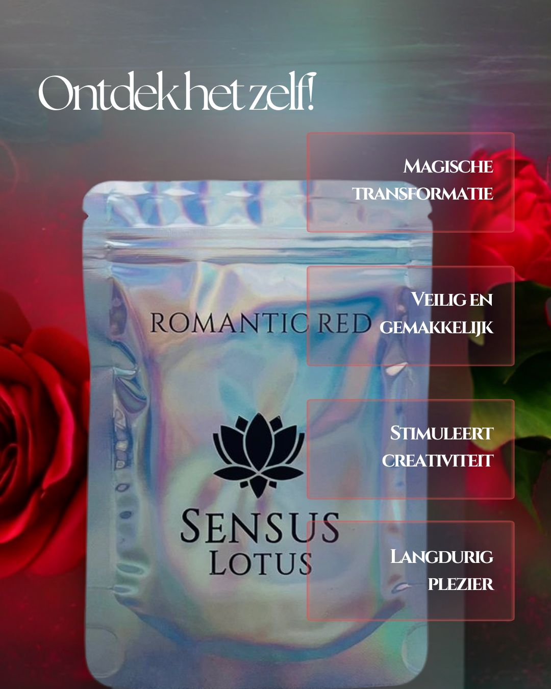 Magisch poeder - Romantic Red (Sensus Lotus)
