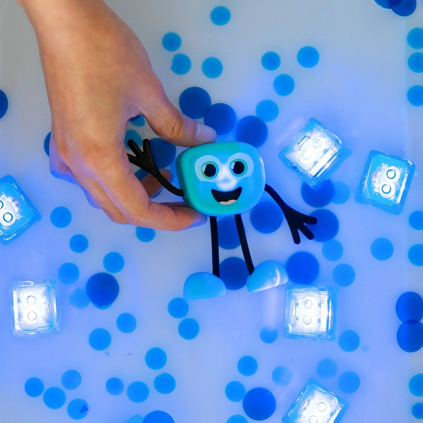 Glo Pals - Blauwe blokjes