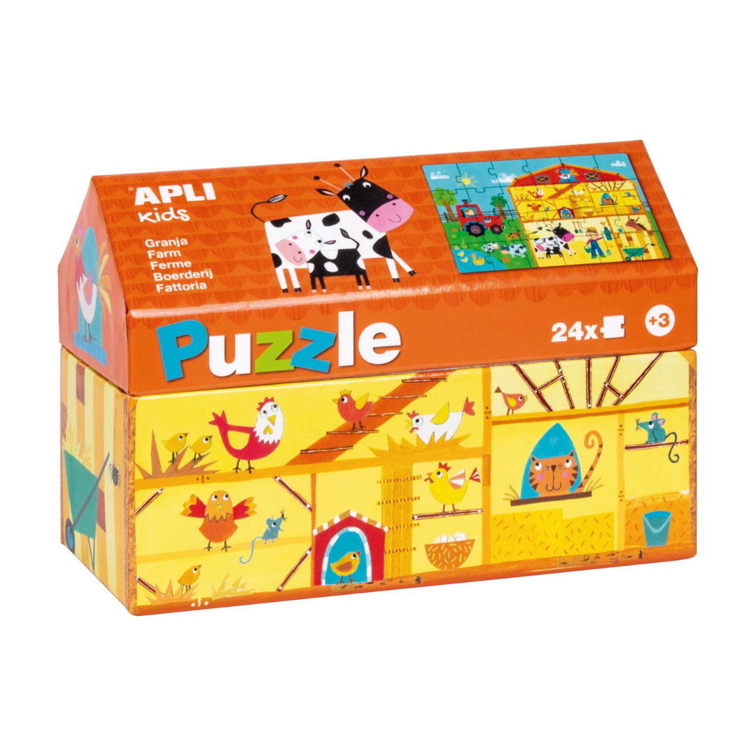 Boerderij puzzel - 24 stukjes