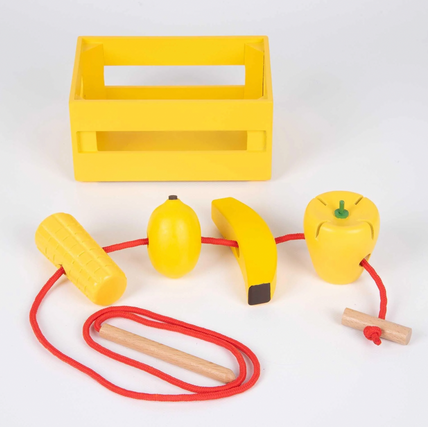 Houten Sorteer Fruit & Groente Kistjes
