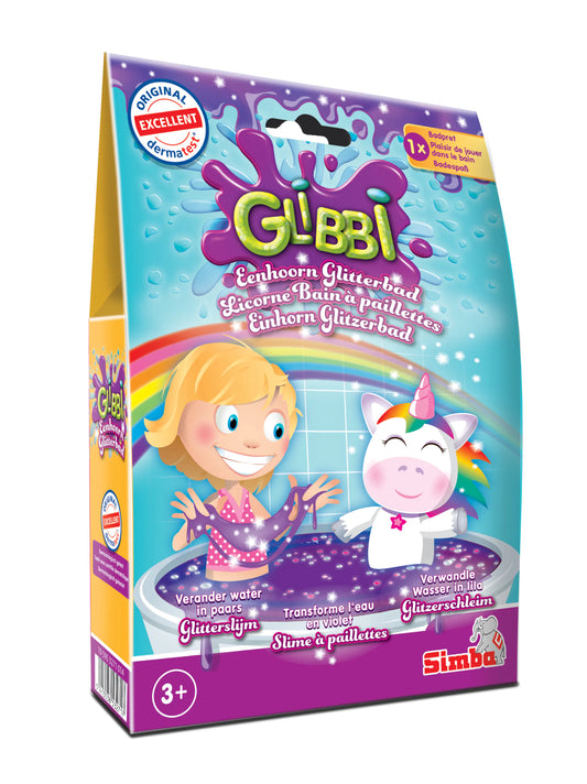 Glibbi paars glitterslijm