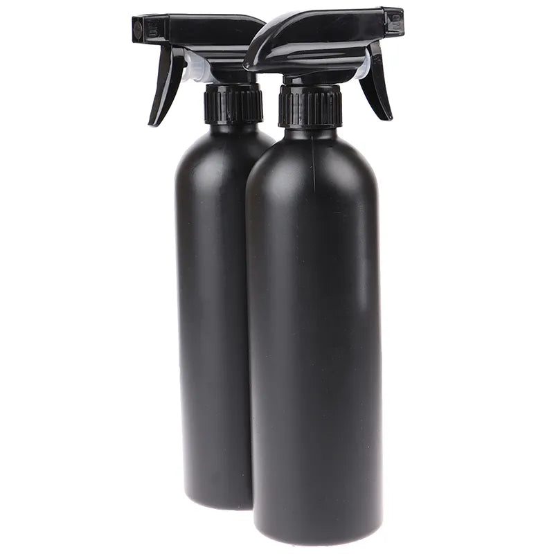 Zwarte sprayfles