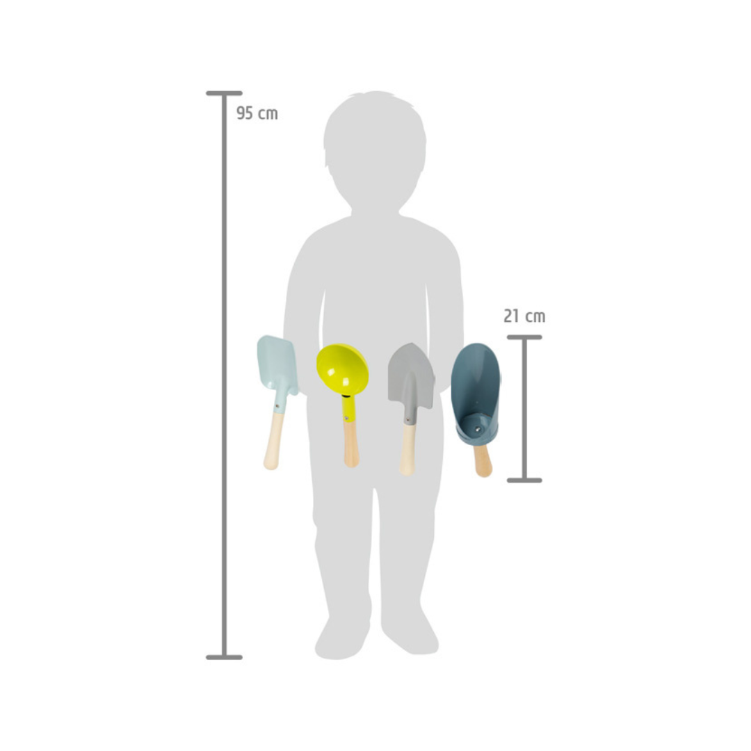 Handige schepjes - set van 4