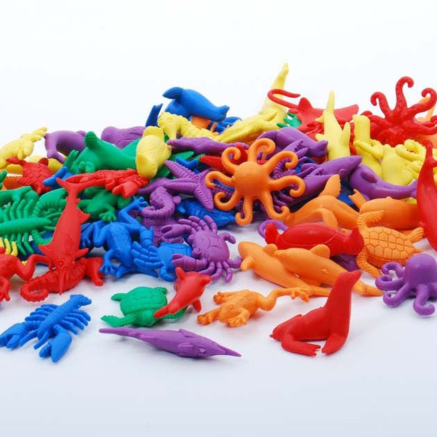 Leer sorteren met waterdieren