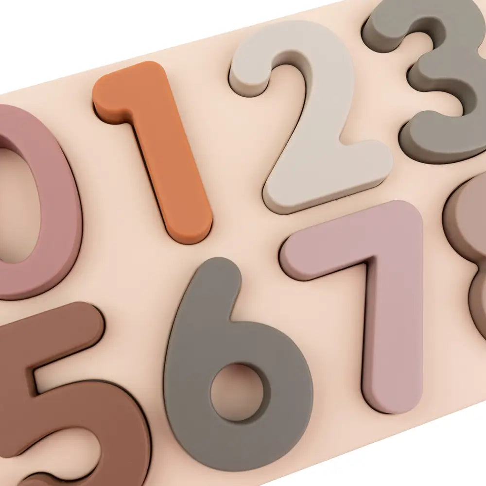 Siliconen cijfer puzzel