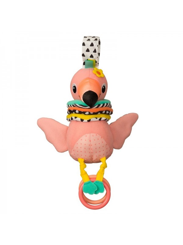 Buggyspeeltje Flamingo - Muzikaal trekspeeltje