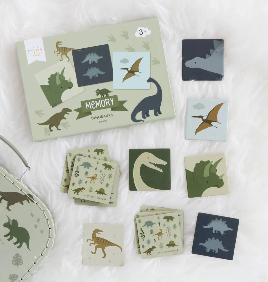 Memoryspel Dinosaurussen