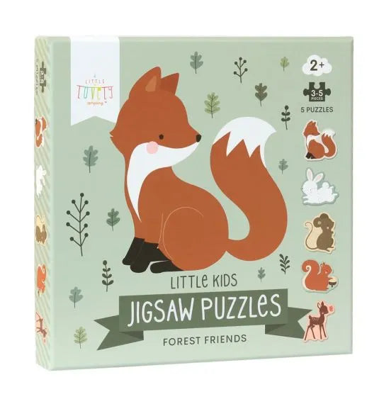 Puzzel bosvriendjes