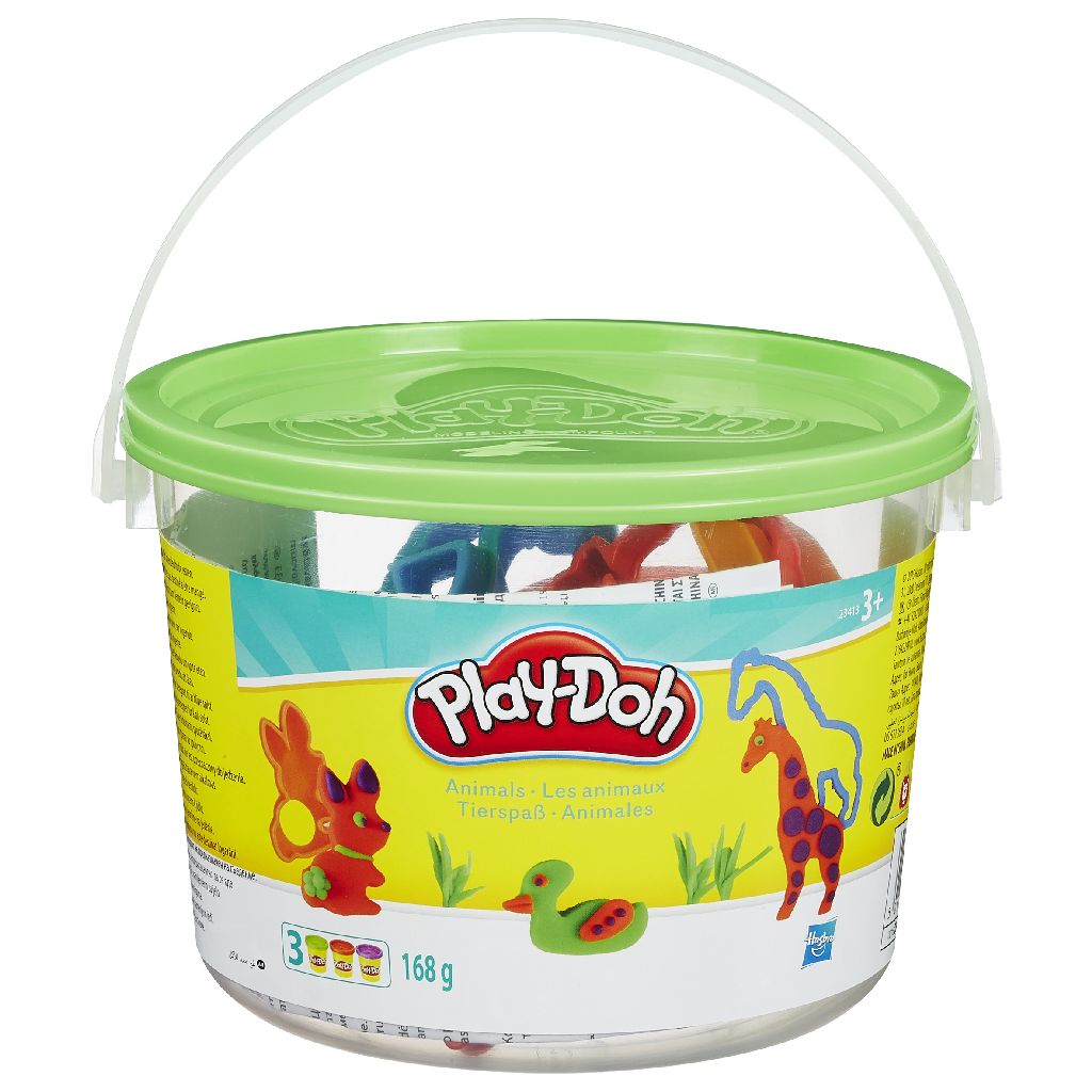 Play-Doh mini bucket - dieren set