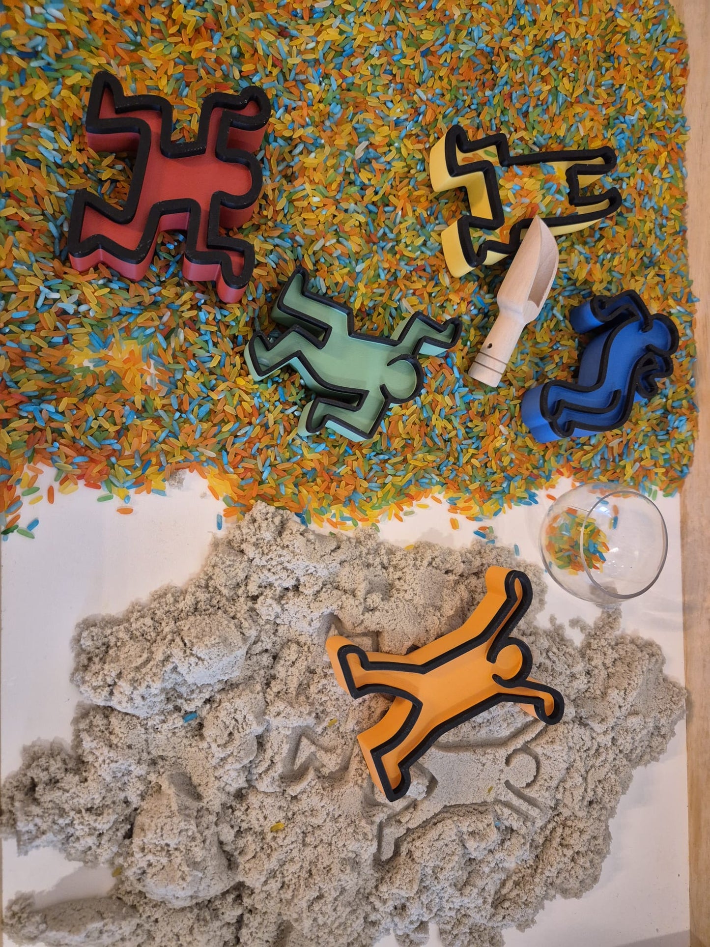KUNST HARING - Ready to play sensorybox / Kant-en-klaar