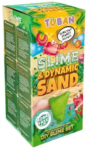 Set slijm en kinetisch zand