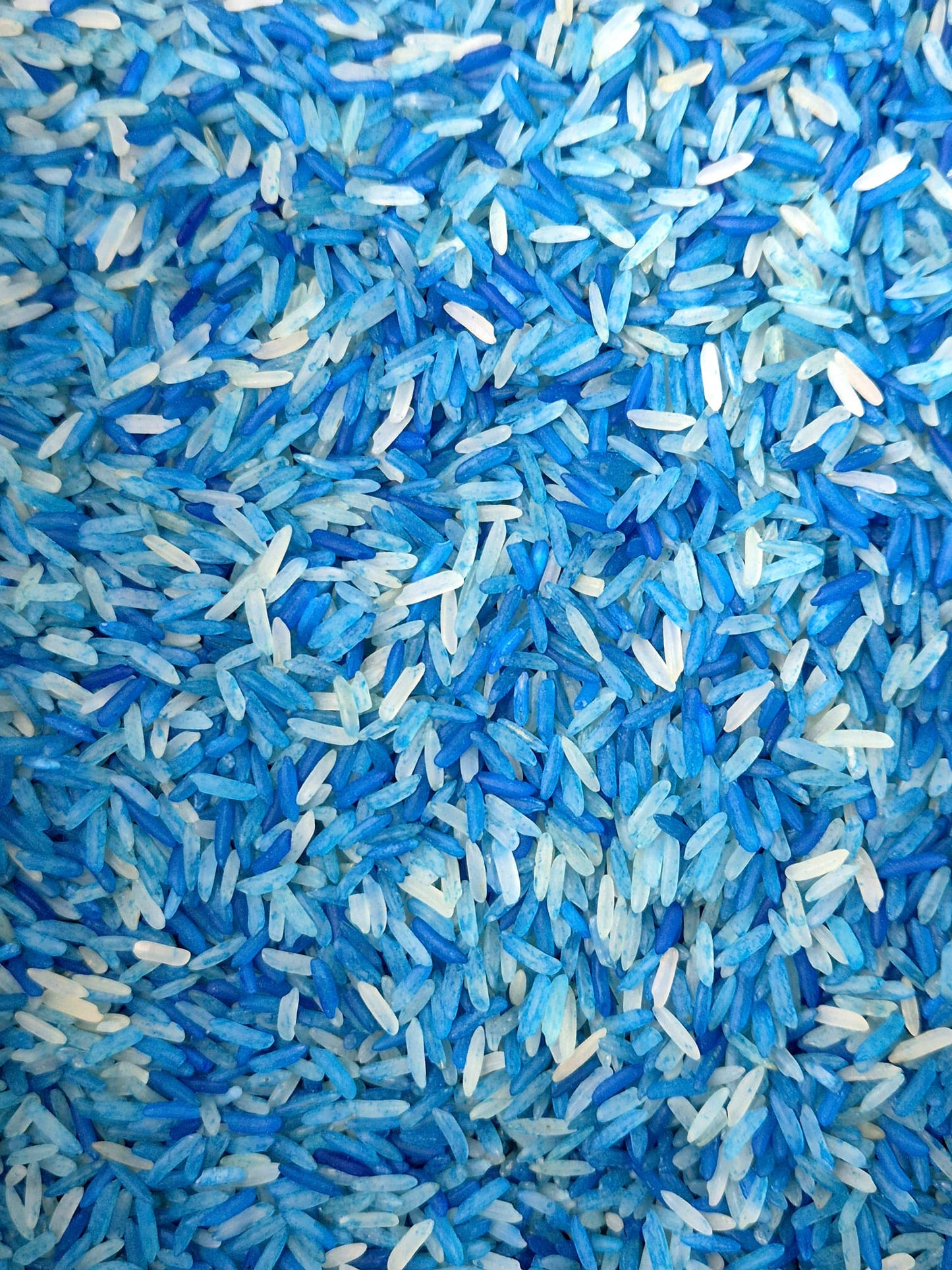 Speelrijst - BLAUW (Ca. 500gr)
