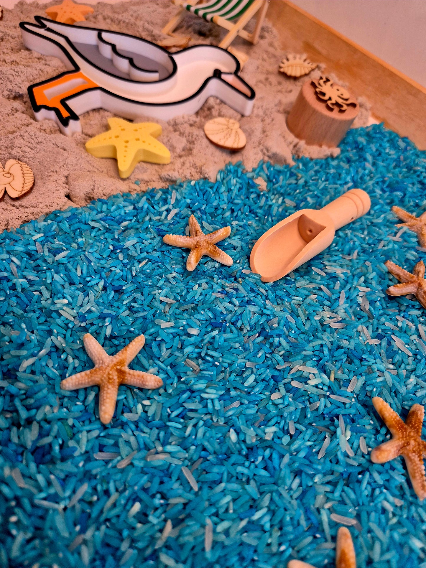 Zon zee strand MEEUW - Ready to play sensorybox