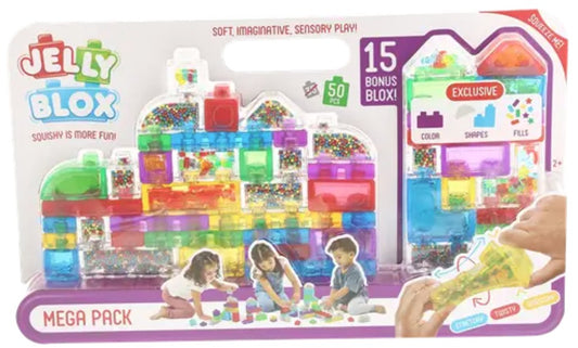 Goliath - Jelly Blox - Mega Pack - 50 kleurrijke bouwstenen