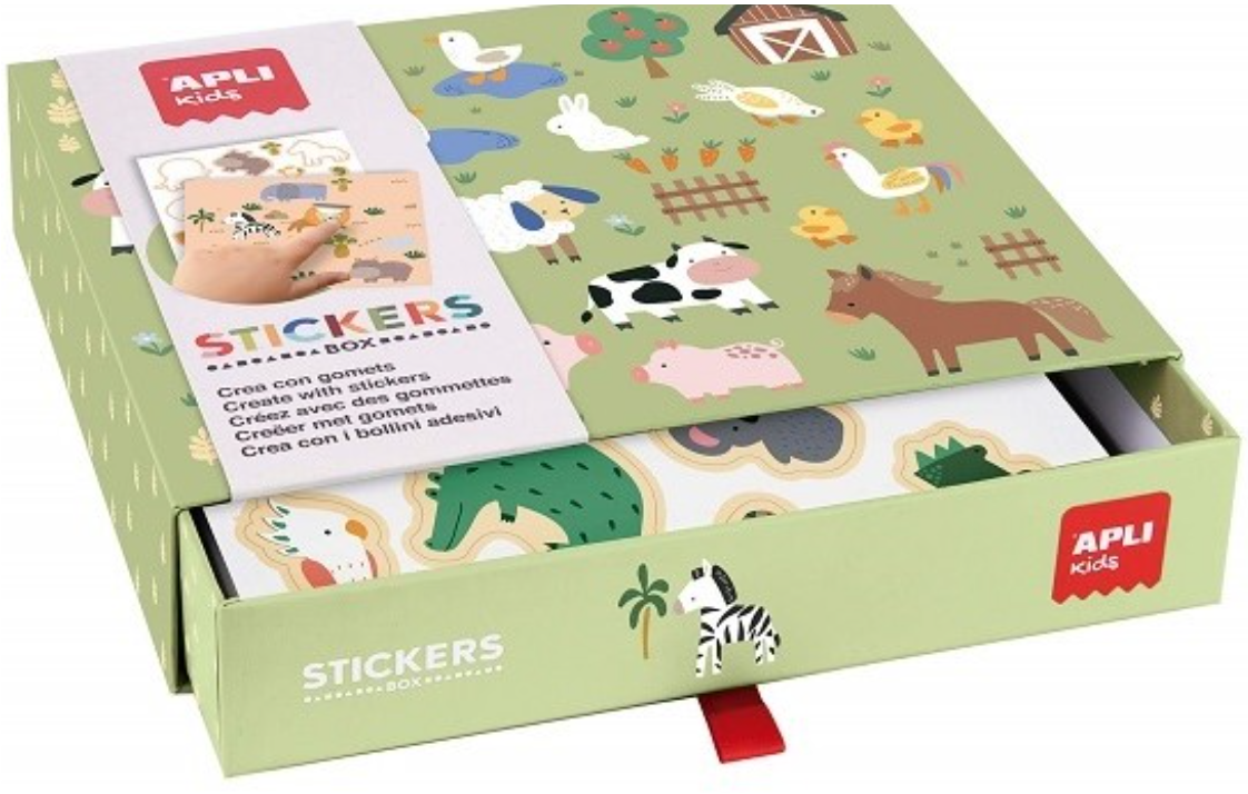 APLI - Stickers Doos Dieren En Hun Habitat