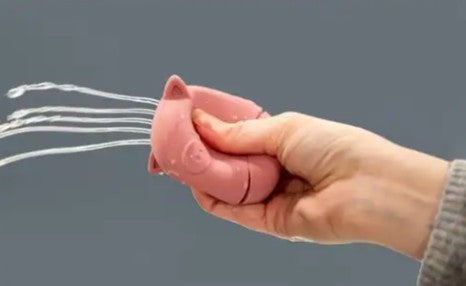 Tickit Silisoft Dierlijke Waterspuiters (Aarde Kleuren - 4 stuks)