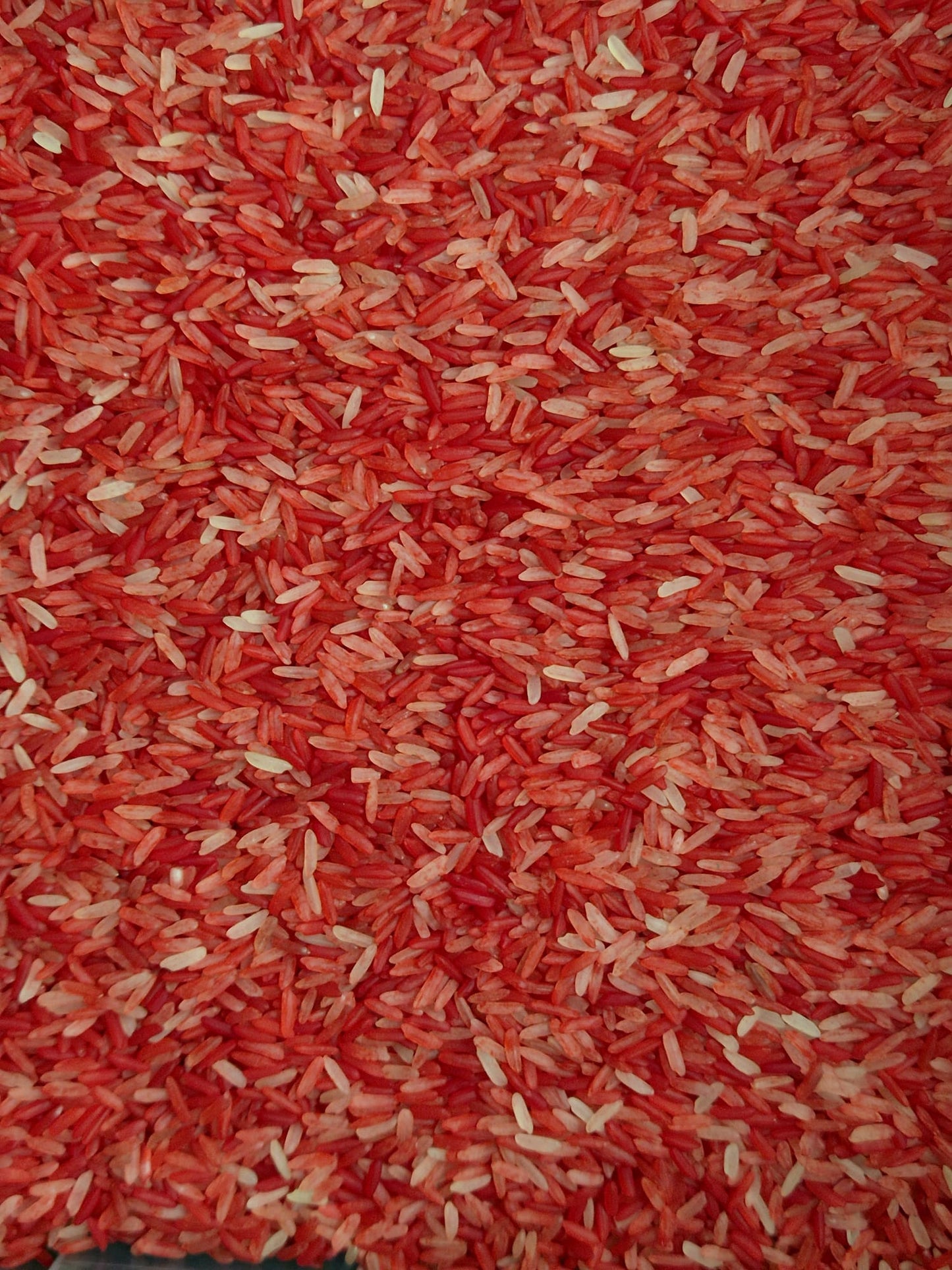 Speelrijst - ROOD (Ca. 500gr)