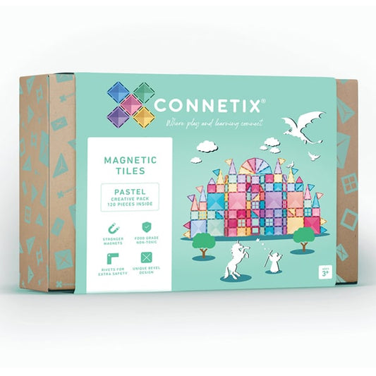 Connetix tiles Pastel Creative pack - 120 stuks